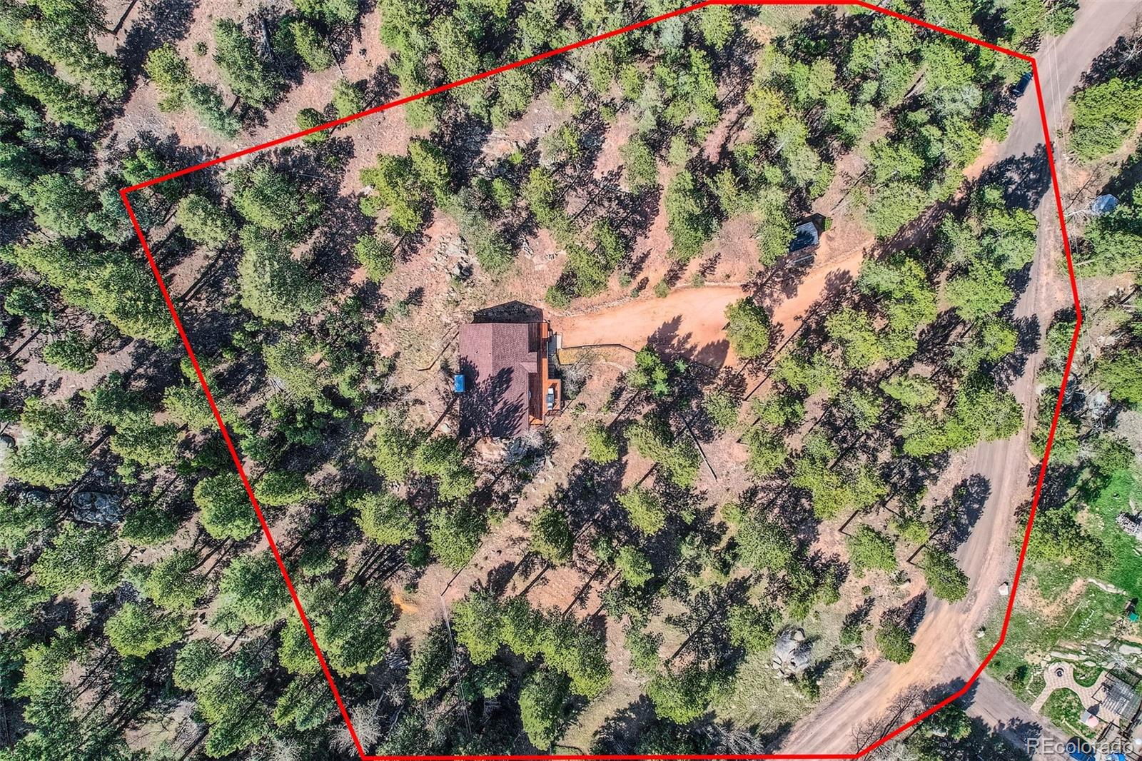 28669 Mountain View Road Conifer, CO 80433 - Photo 33 of 40 a view of a city