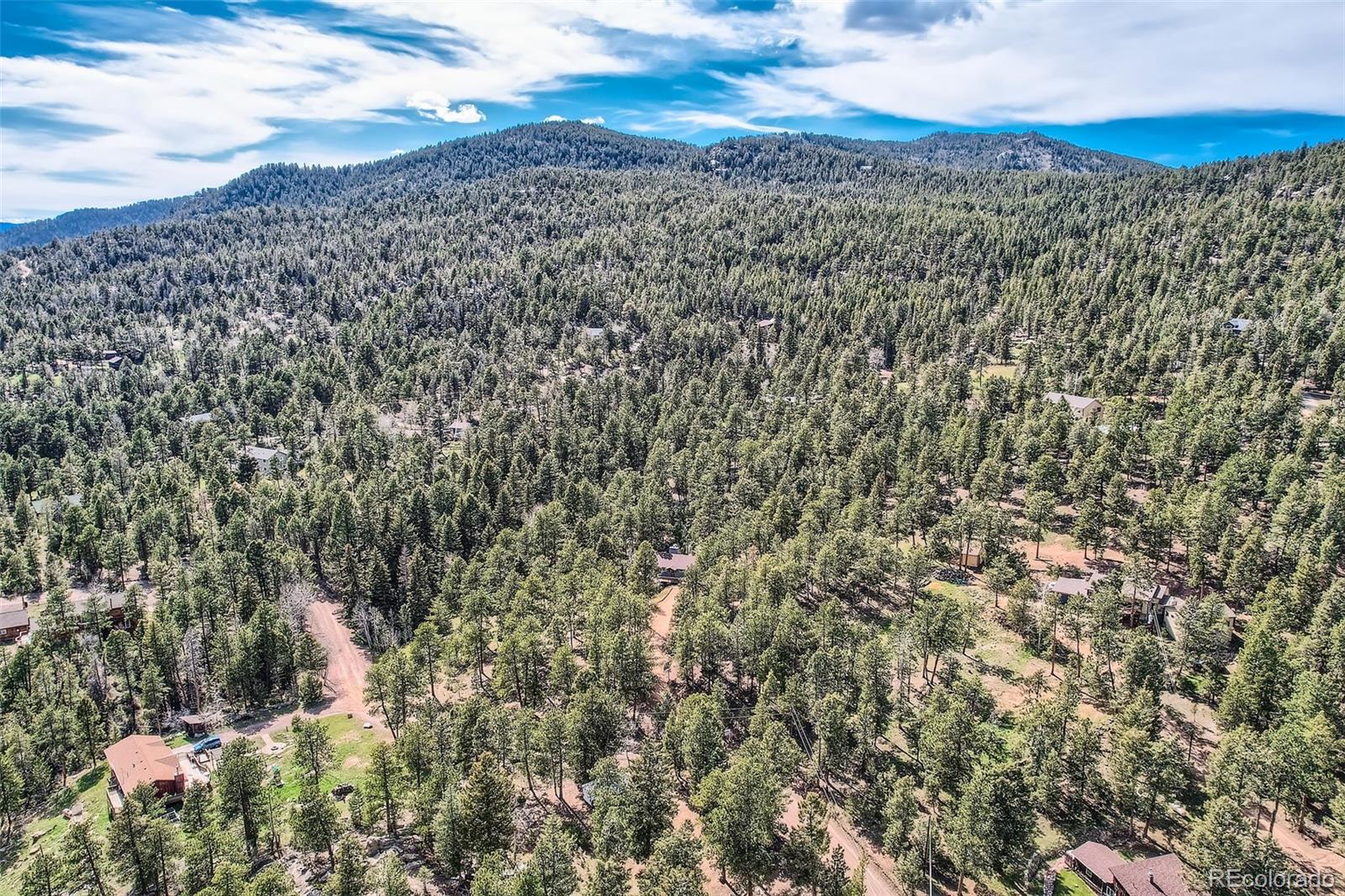 28669 Mountain View Road Conifer, CO 80433 - Photo 36 of 40 a view of a yard
