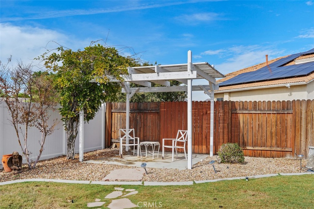 25644 Pelion Road Menifee, CA 92584 - Photo 24 of 26 a view of a backyard with plants