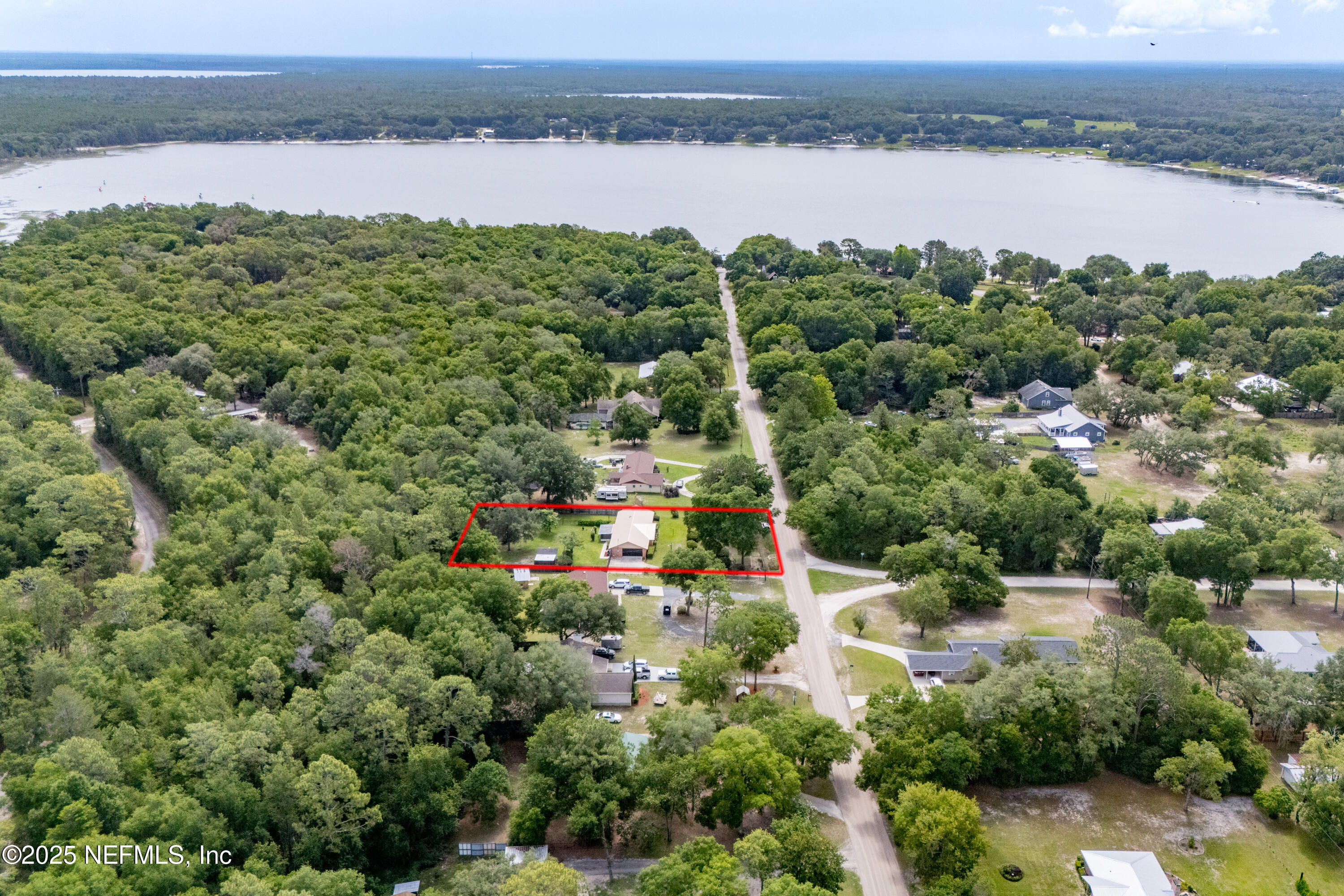 363 Southeast 73rd Street Starke, FL 32091 - Photo 26 of 49 a view of lake with green space