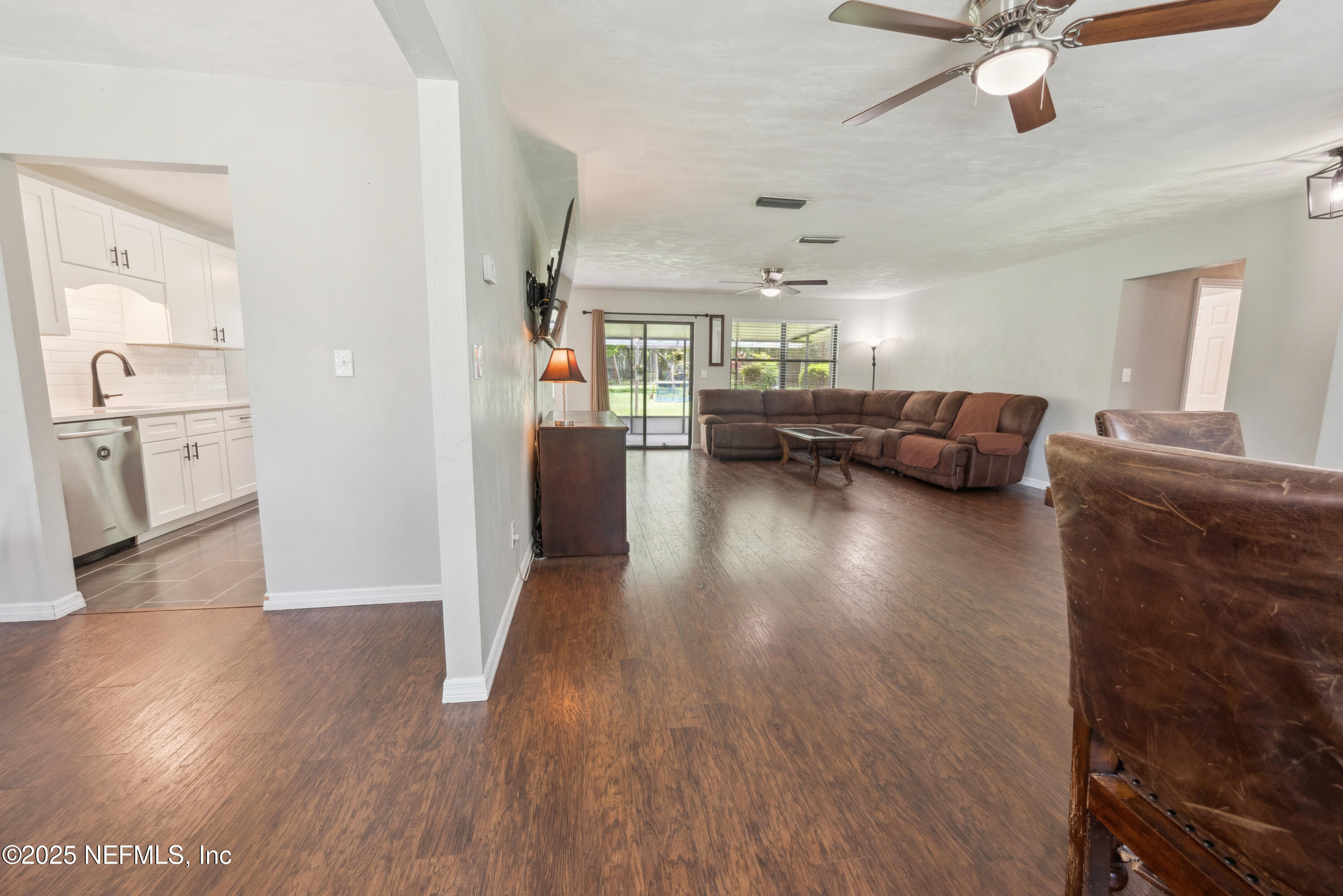 363 Southeast 73rd Street Starke, FL 32091 - Photo 33 of 49 a view of livingroom and hardwood floor