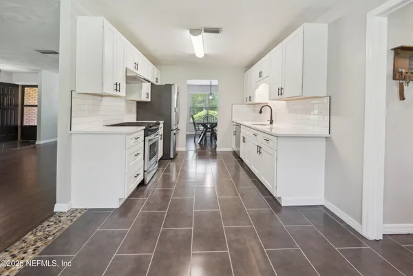 a view of empty room