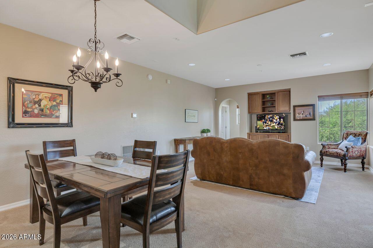 3935 East Rough Rider Road, Unit 1106 Phoenix, AZ 85050 - Photo 11 of 45 Dining in Great room