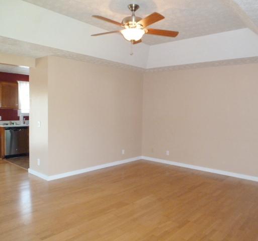 2116 Lock B Road North Clarksville, TN 37043 - Photo 3 of 20 Large Great Room with Tray Ceiling and Ceiling Fan
