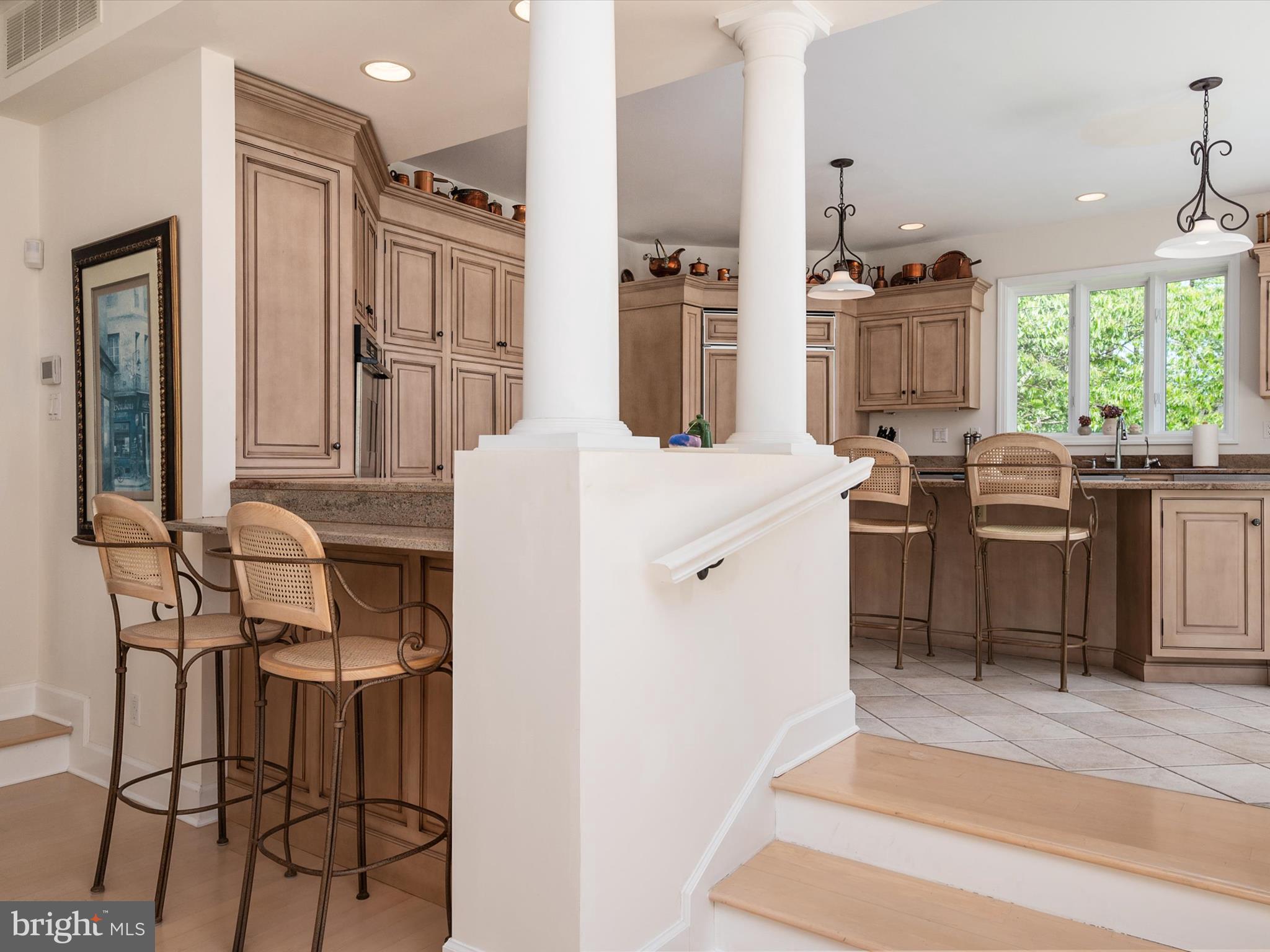 1237 Cherry Tree Lane Annapolis, MD 21403 - Photo 19 of 86 Bar seating connects kitchen & great room