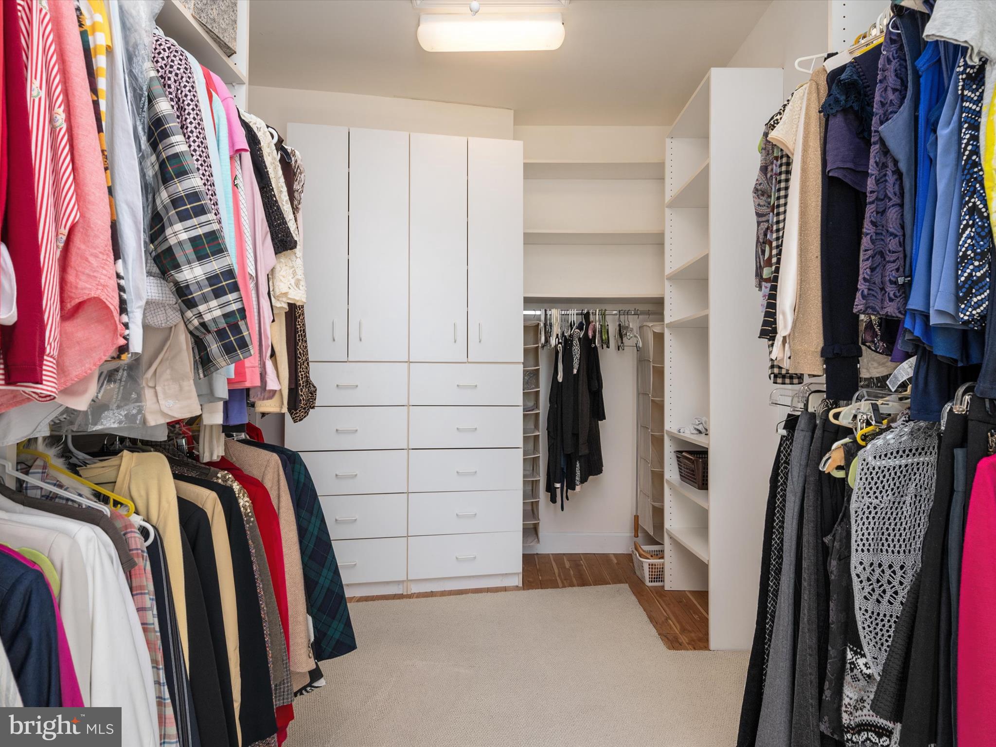1237 Cherry Tree Lane Annapolis, MD 21403 - Photo 41 of 86 a view of walk in closet with clothes and shoes