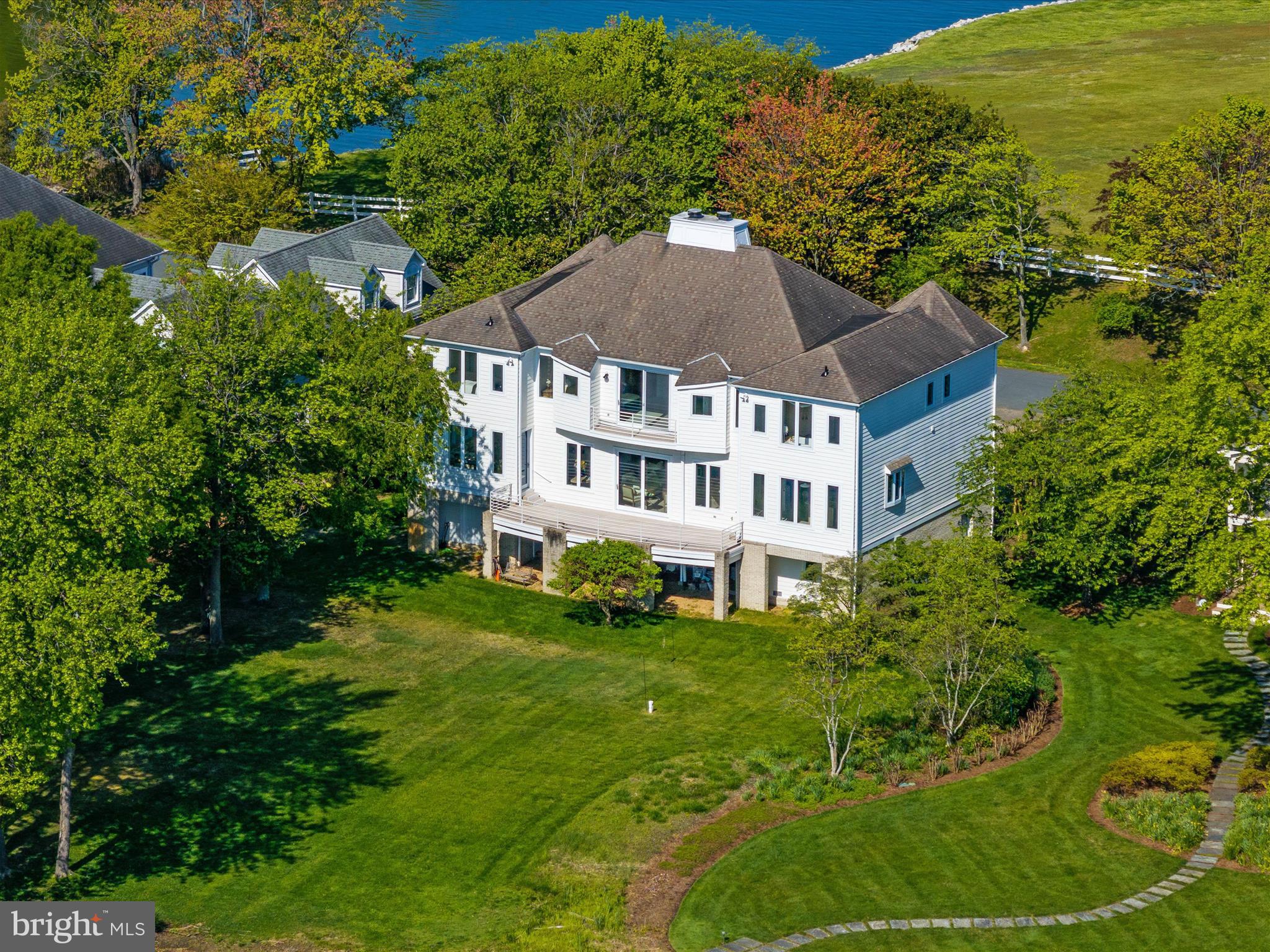 1237 Cherry Tree Lane Annapolis, MD 21403 - Photo 52 of 86 a aerial view of a house with yard and green space