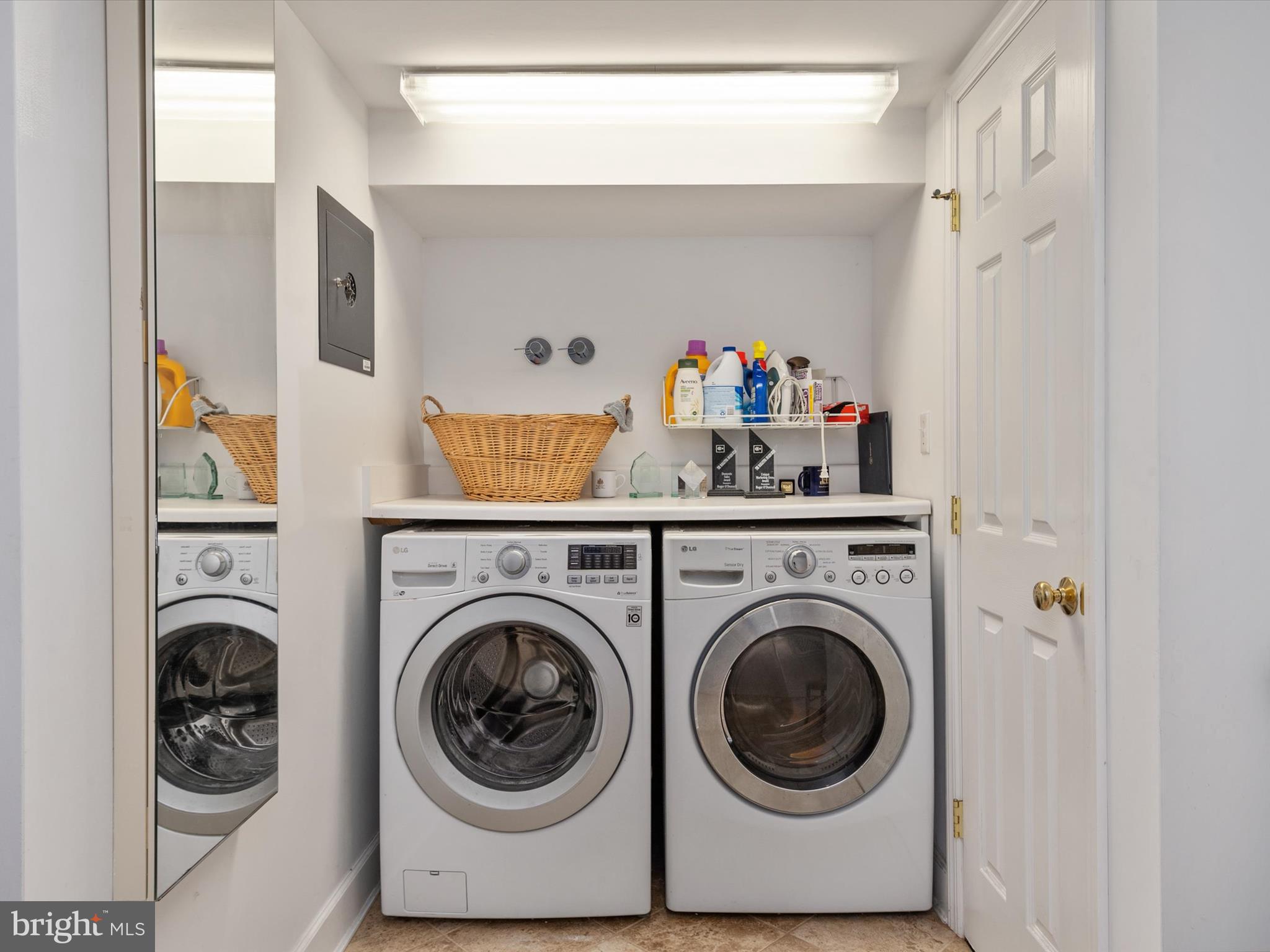 1237 Cherry Tree Lane Annapolis, MD 21403 - Photo 58 of 86 Lower level laundry room with built in safe
