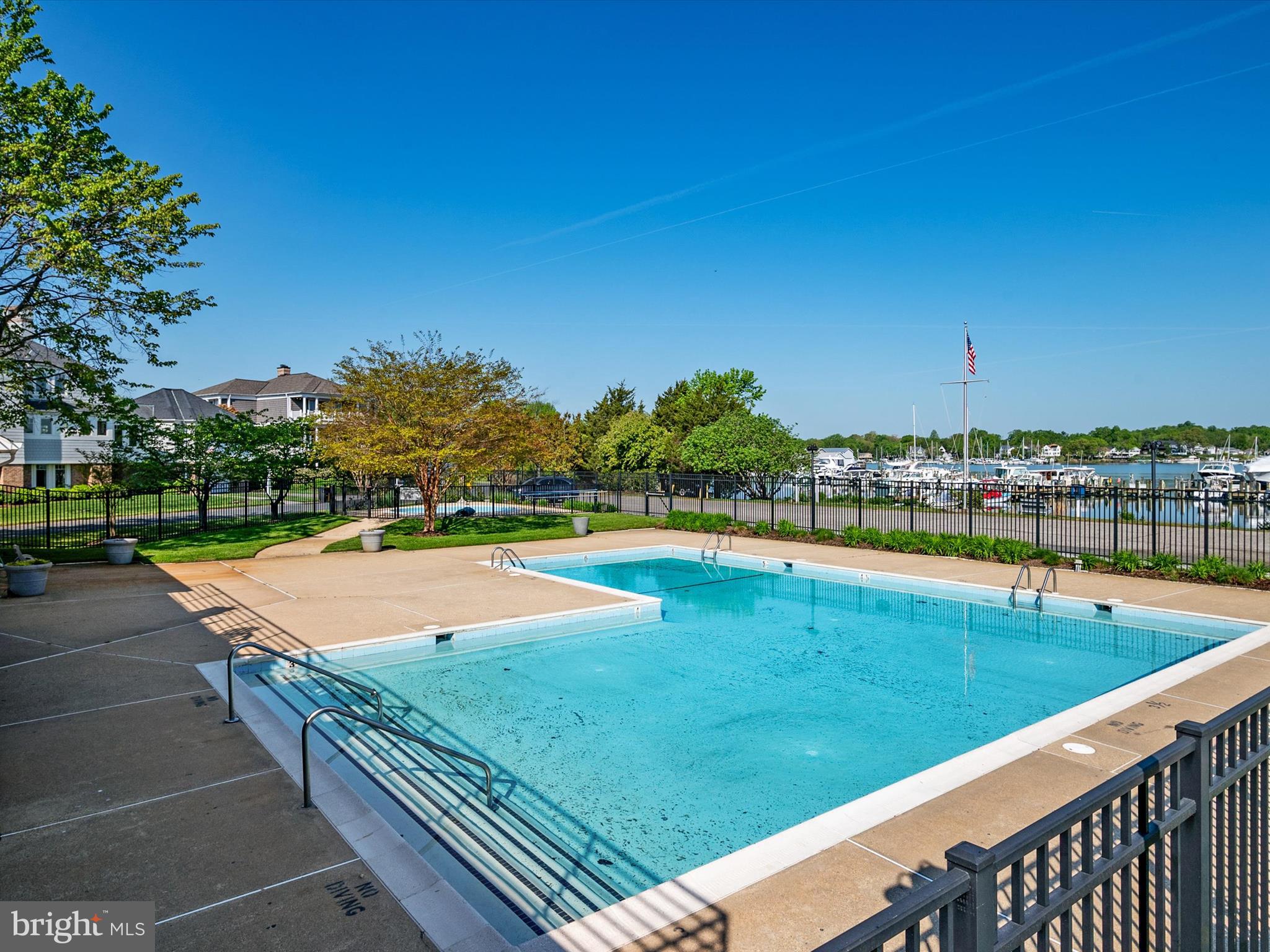 1237 Cherry Tree Lane Annapolis, MD 21403 - Photo 65 of 86 Community pool overlooks marina