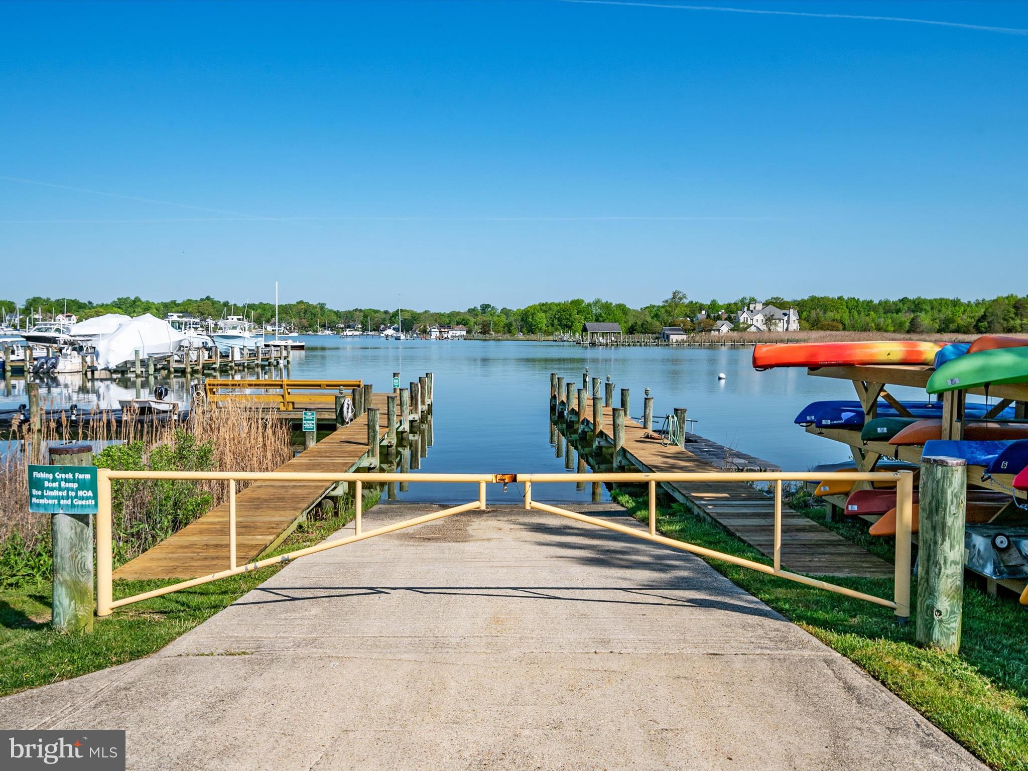 1237 Cherry Tree Lane Annapolis, MD 21403 - Photo 66 of 86 Launch ramp with kayak storage