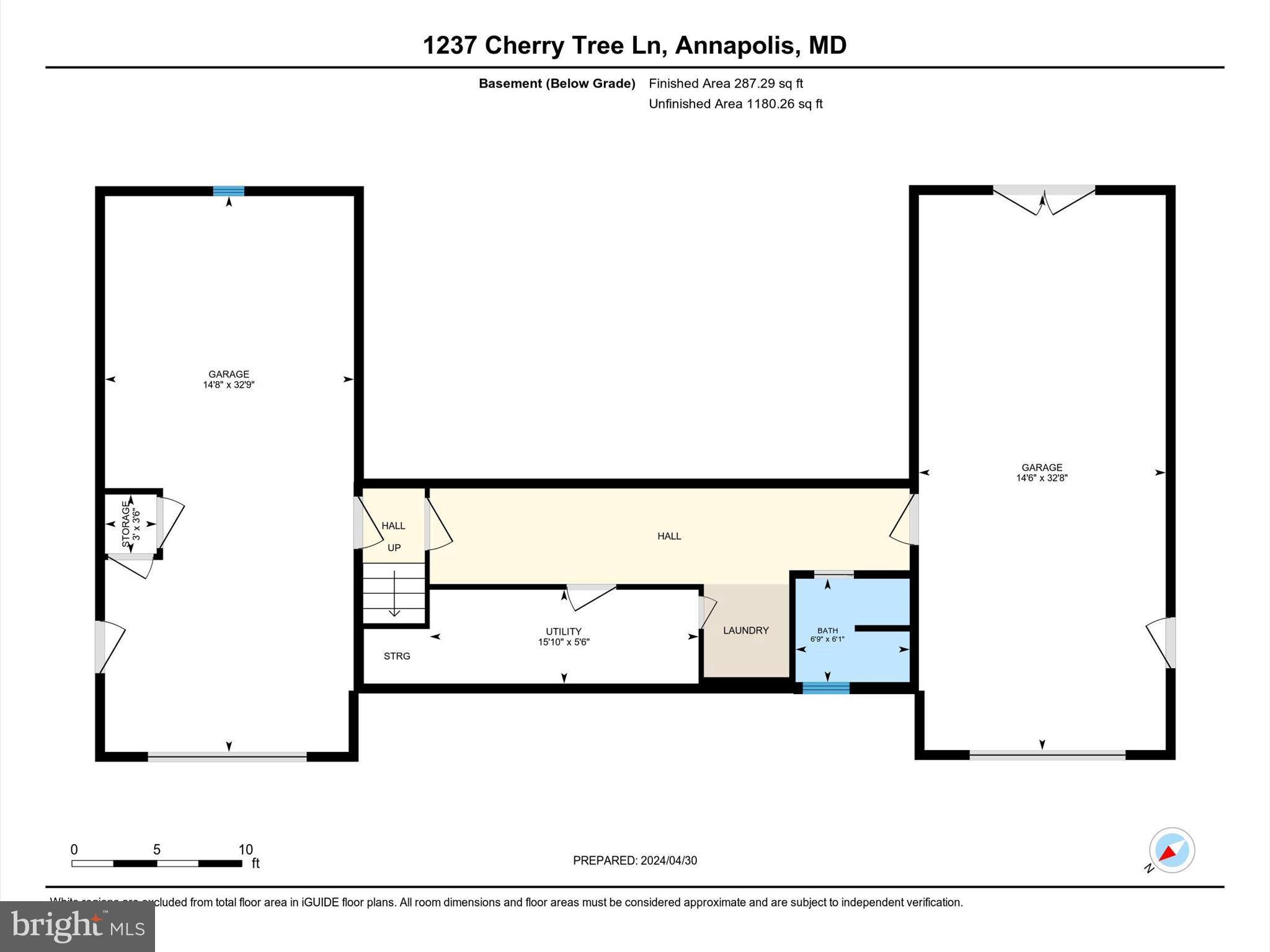 1237 Cherry Tree Lane Annapolis, MD 21403 - Photo 86 of 86 Floorplan lower level