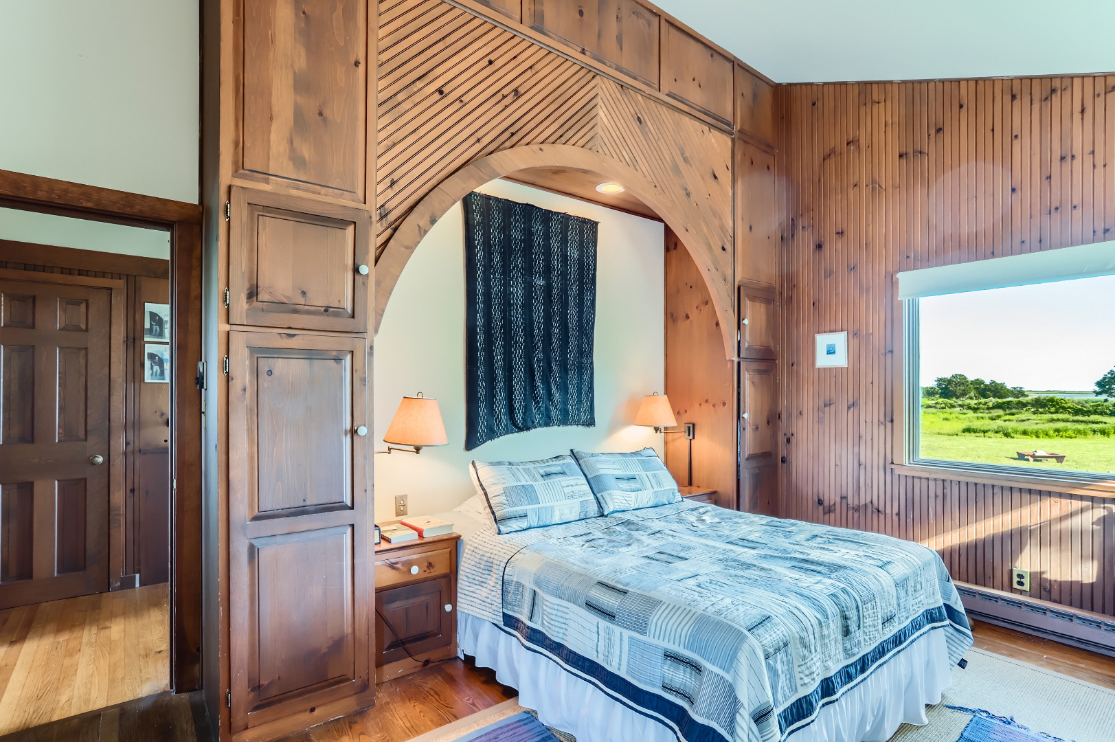 38 Black Point Road Chilmark, MA 02535 - Photo 14 of 38 a bedroom with a bed and a window