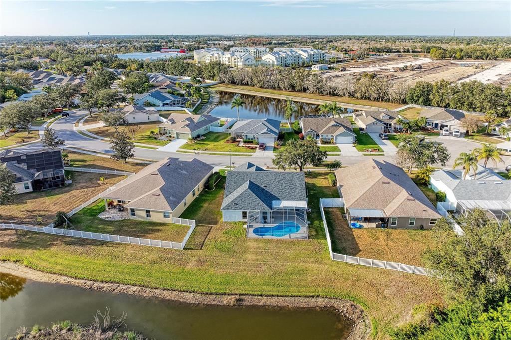 11611 Summit Rock Court Parrish, FL 34219 - Photo 53 of 54 an aerial view of residential houses with outdoor space