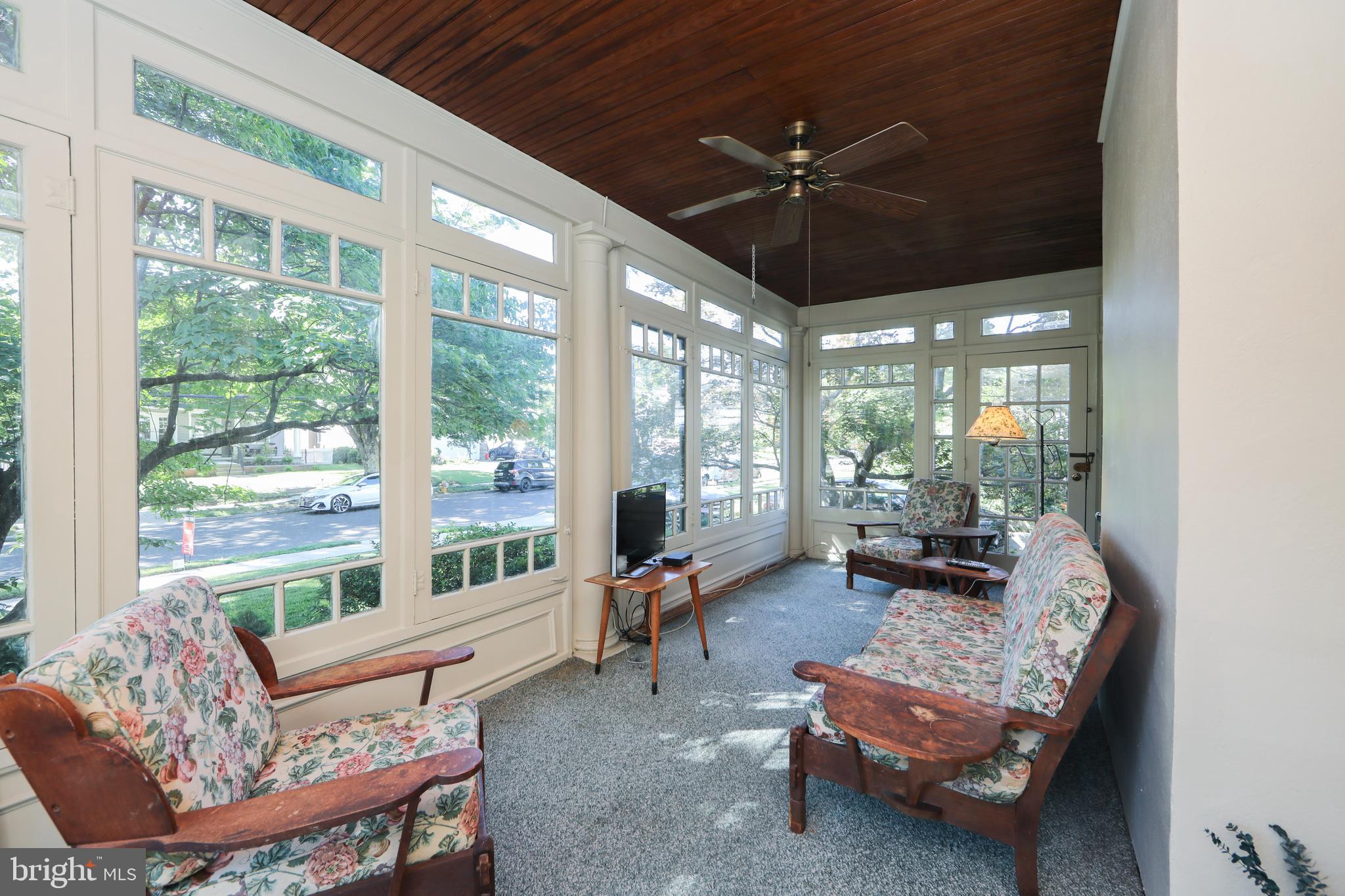 237 Rhoads Avenue Haddonfield, NJ 08033 - Photo 4 of 47 Front porch surrounded with windows