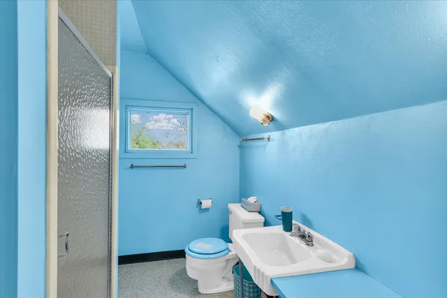 a view of storage and utility room