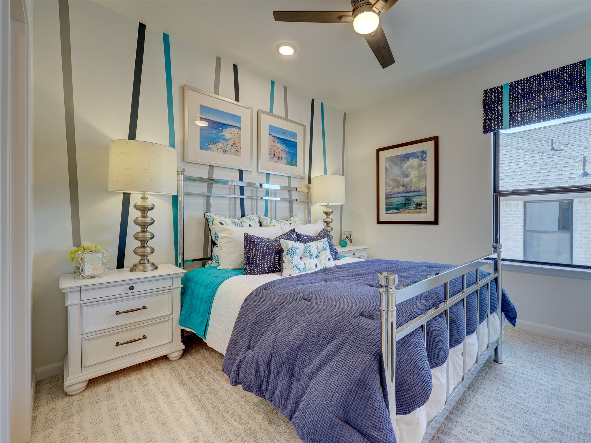 6220 Bower Well Road Austin, TX 78738 - Photo 23 of 28 Unwind in this serene bedroom, offering comfort and tranquil window views.