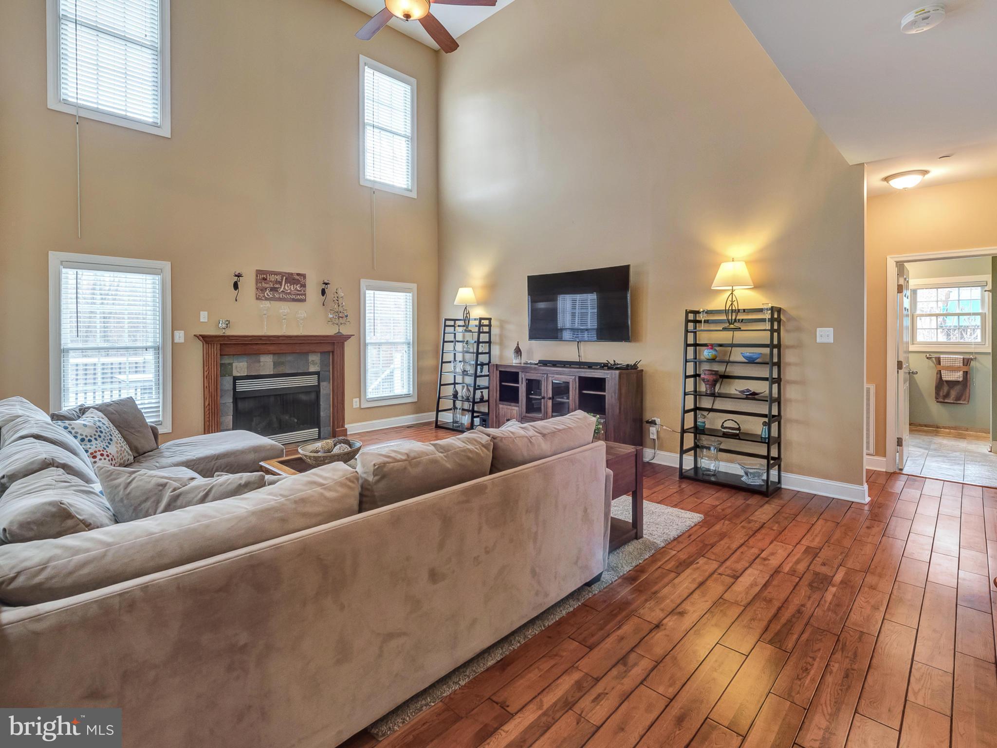 4947 Old Swimming Pool Road Frederick, MD 21703 - Photo 10 of 72 a living room with furniture and a fireplace