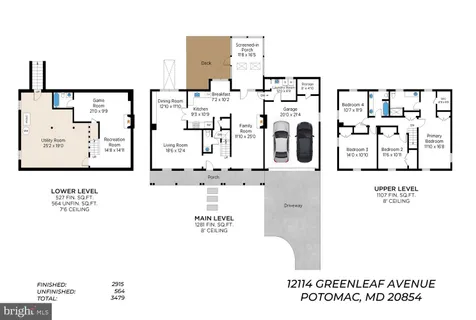 $1,150,000 | 12114 Greenleaf Avenue, Rockville, MD 20854