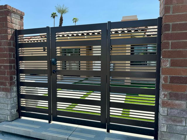 a view of a building from the street