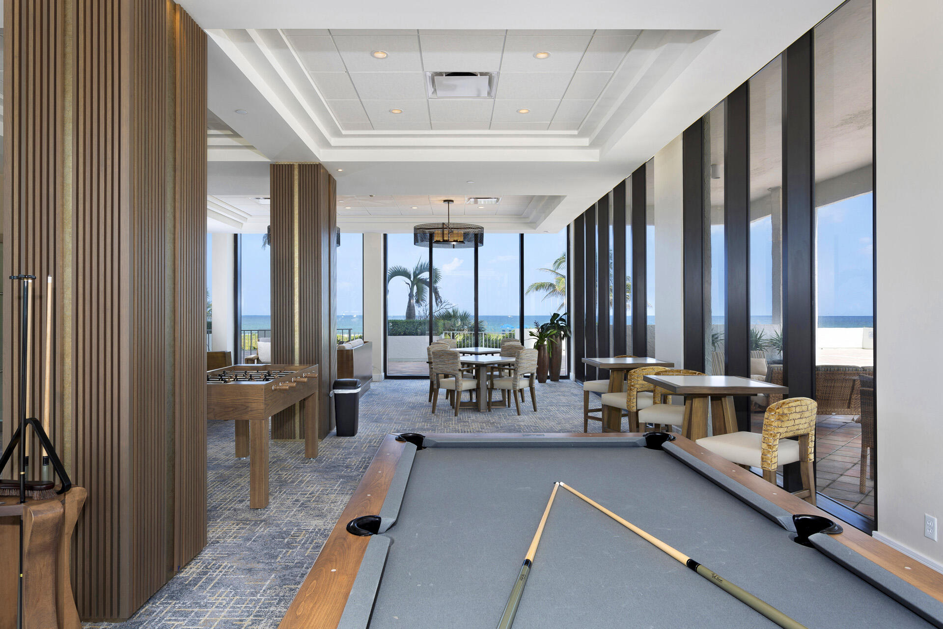 2600 South Ocean Boulevard, Unit 11E Boca Raton, FL 33432 - Photo 35 of 46 GAME ROOM AND VIEW