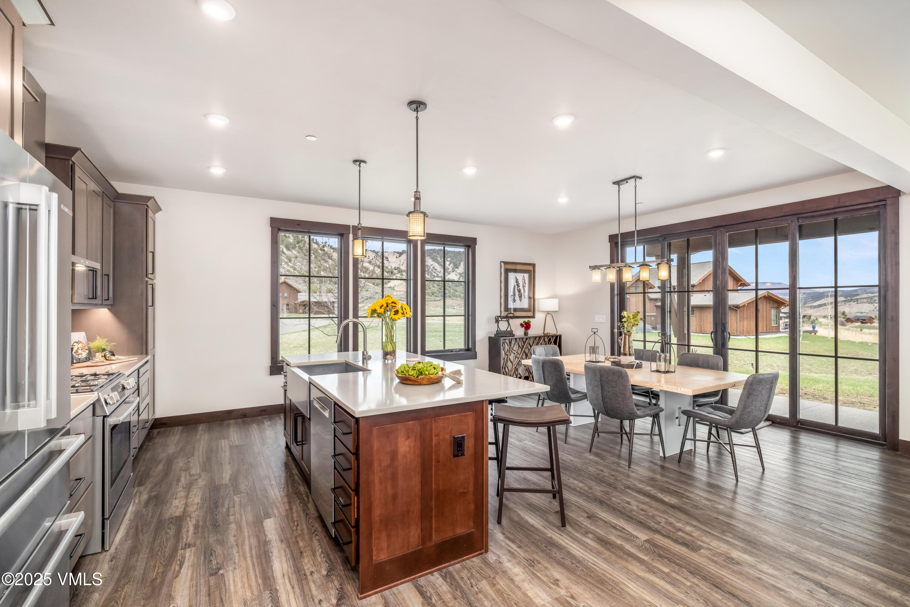 86 Hunters View Lane Eagle, CO 81631 - Photo 4 of 28 Staged Kitchen and Dining Room