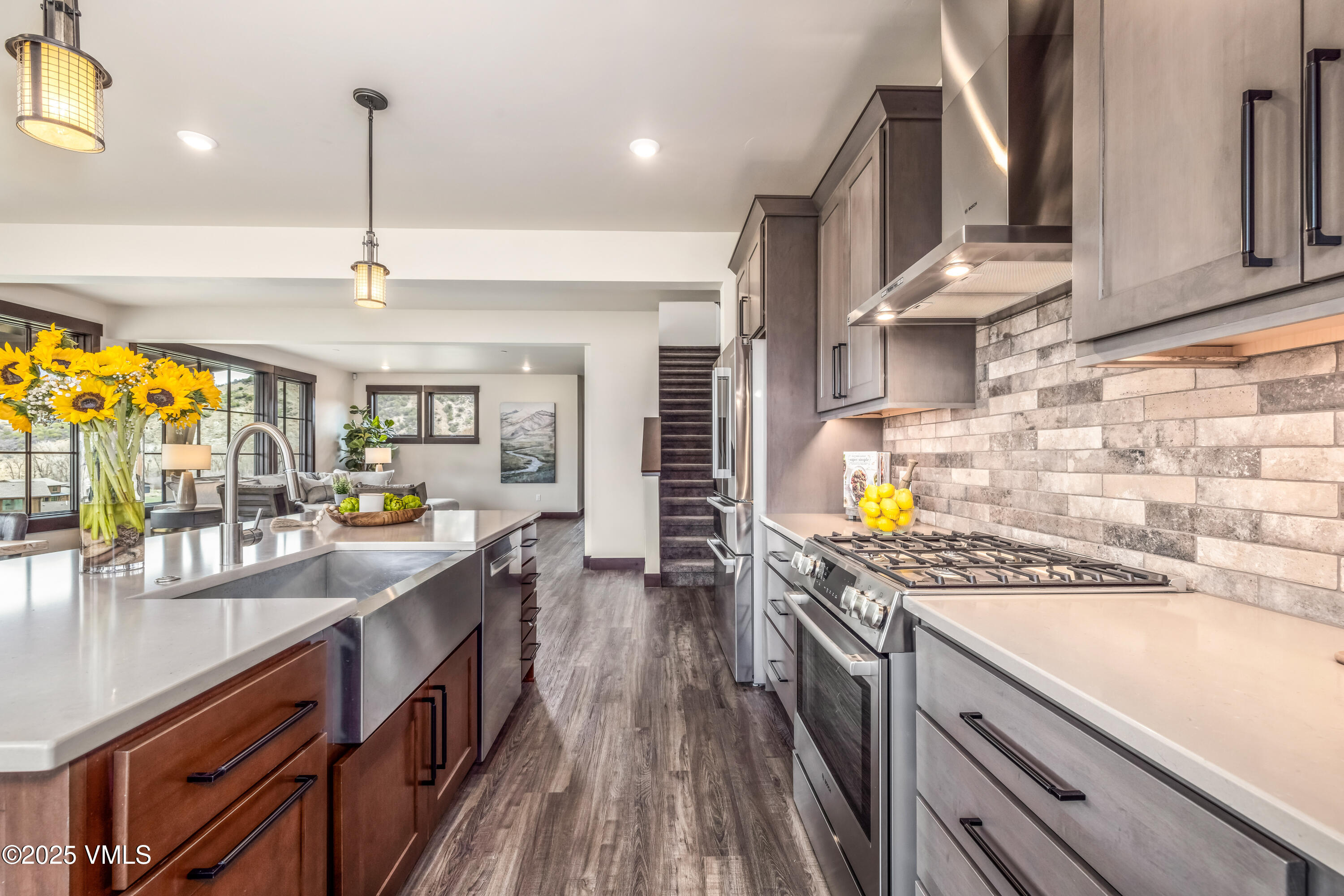 86 Hunters View Lane Eagle, CO 81631 - Photo 8 of 28 a kitchen with stainless steel appliances granite countertop a lot of counter space