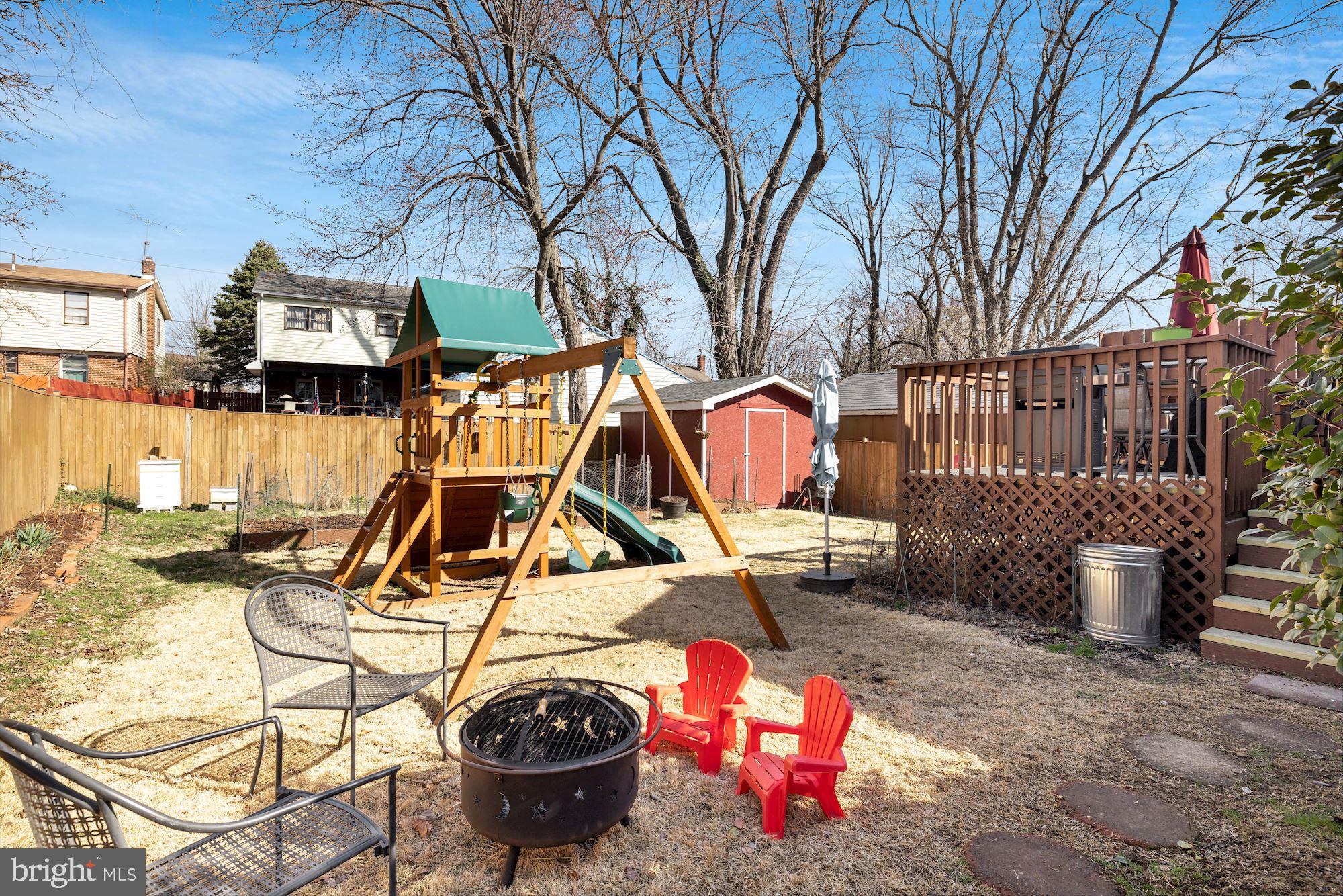 1515 Jasper Street Silver Spring, MD 20902 - Photo 52 of 57 Flat yard abs fire pit area