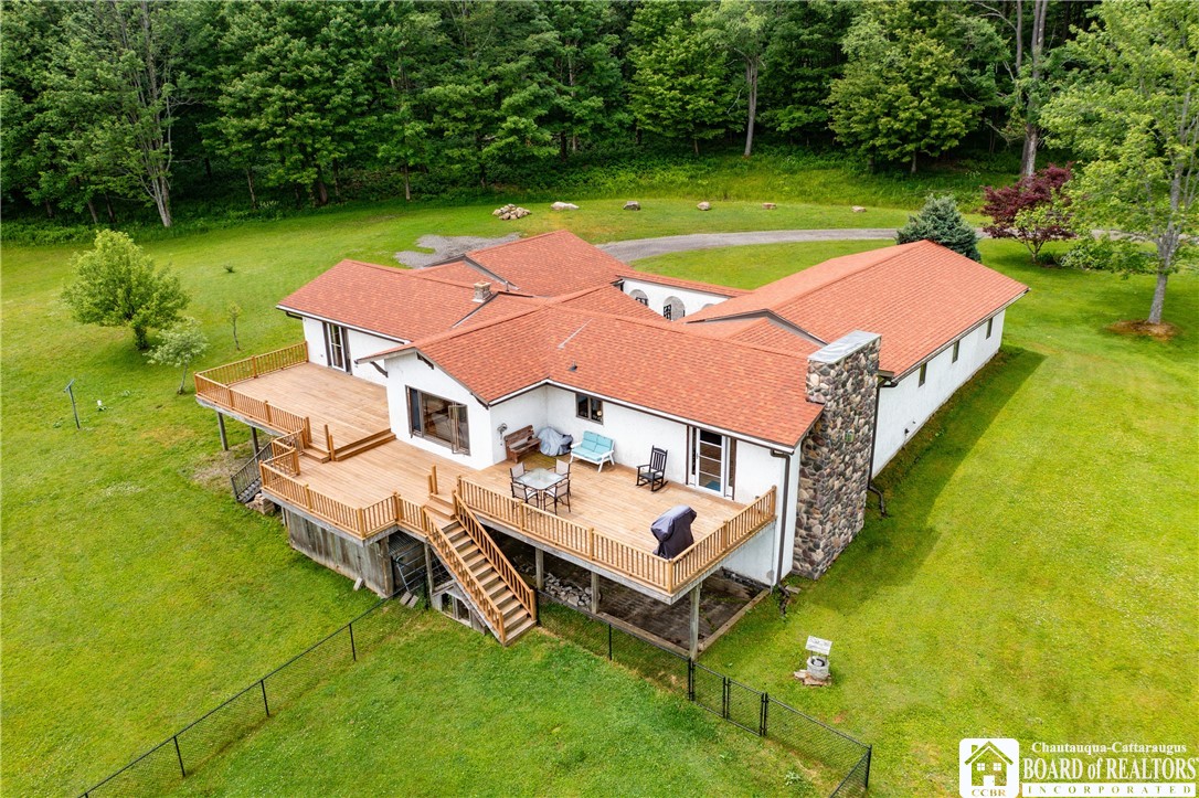 4671 Pickard Road Dewittville, NY 14728 - Photo 2 of 41 Custom Mediterranean-Inspired Ranch Estate