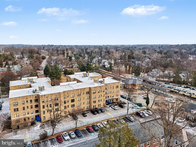 an aerial view of city