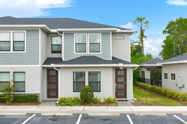 front view of a house