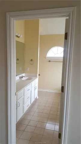a bathroom with a sink and a toilet