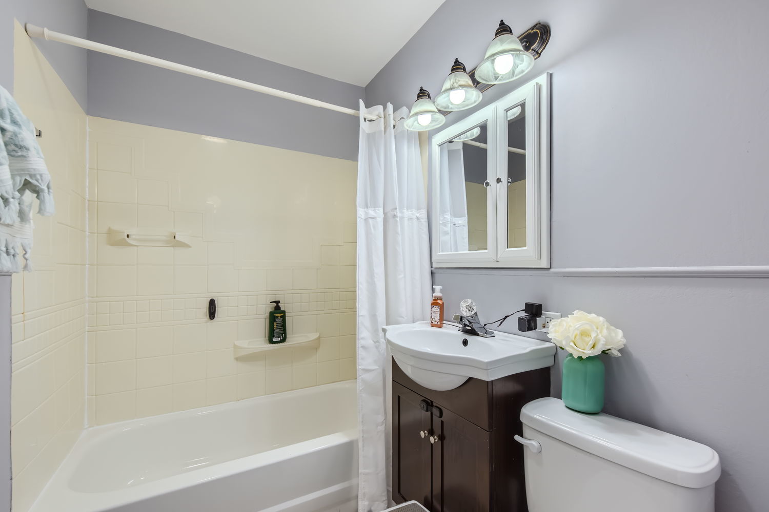 836 Spring Road Elmhurst, IL 60126 - Photo 16 of 31 a bathroom with a sink vanity mirror and toilet