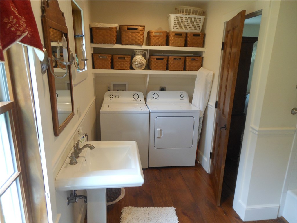 20 Potter Road Foster, RI 02825 - Photo 11 of 29 LAUNDRY-UP IN BATHROOM