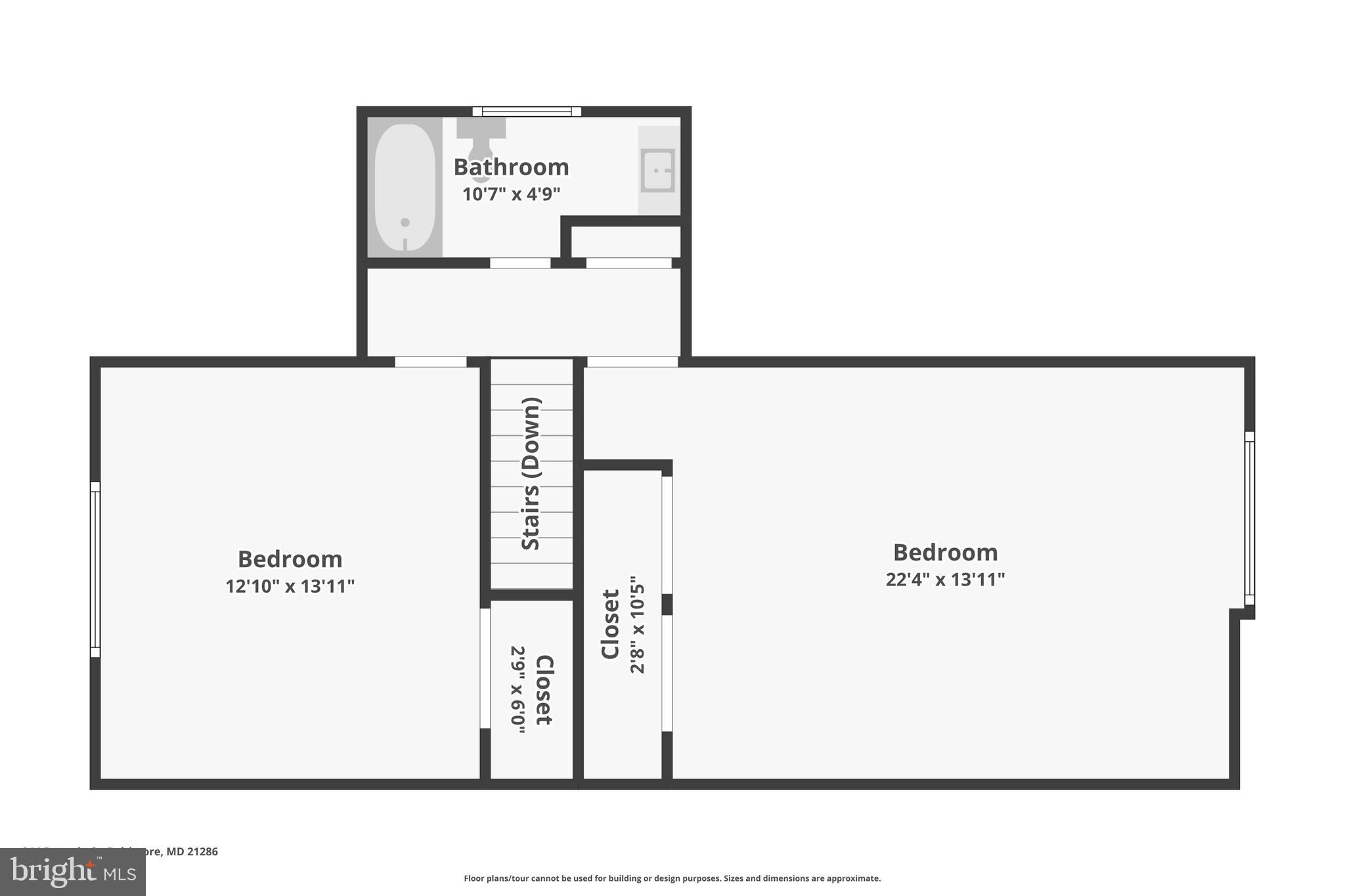 914 Rappaix Court Towson, MD 21286 - Photo 40 of 41 Floor 2-Floor Plan