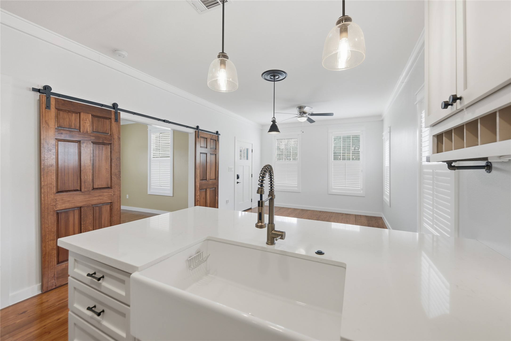 704 Burleson Street Brenham, TX 77833 - Photo 4 of 28 a spacious bathroom with a tub sink and mirror