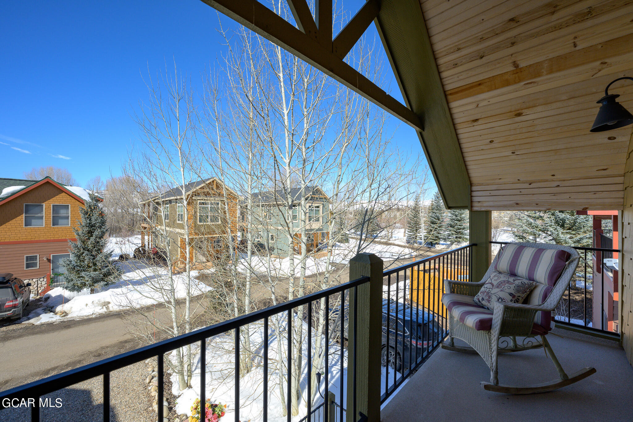 129 Edgewater Circle Granby, CO 80446 - Photo 24 of 63 a view of balcony with furniture