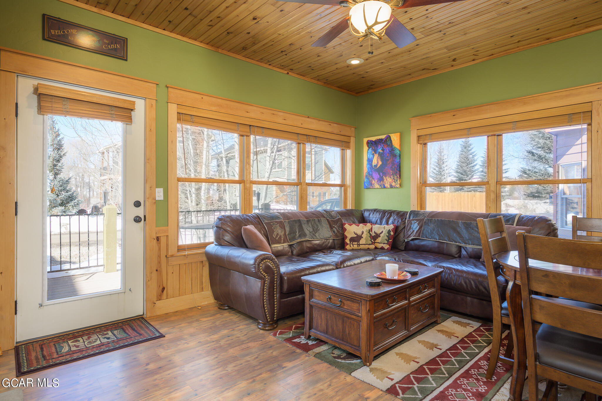129 Edgewater Circle Granby, CO 80446 - Photo 3 of 63 a living room with furniture and a large window