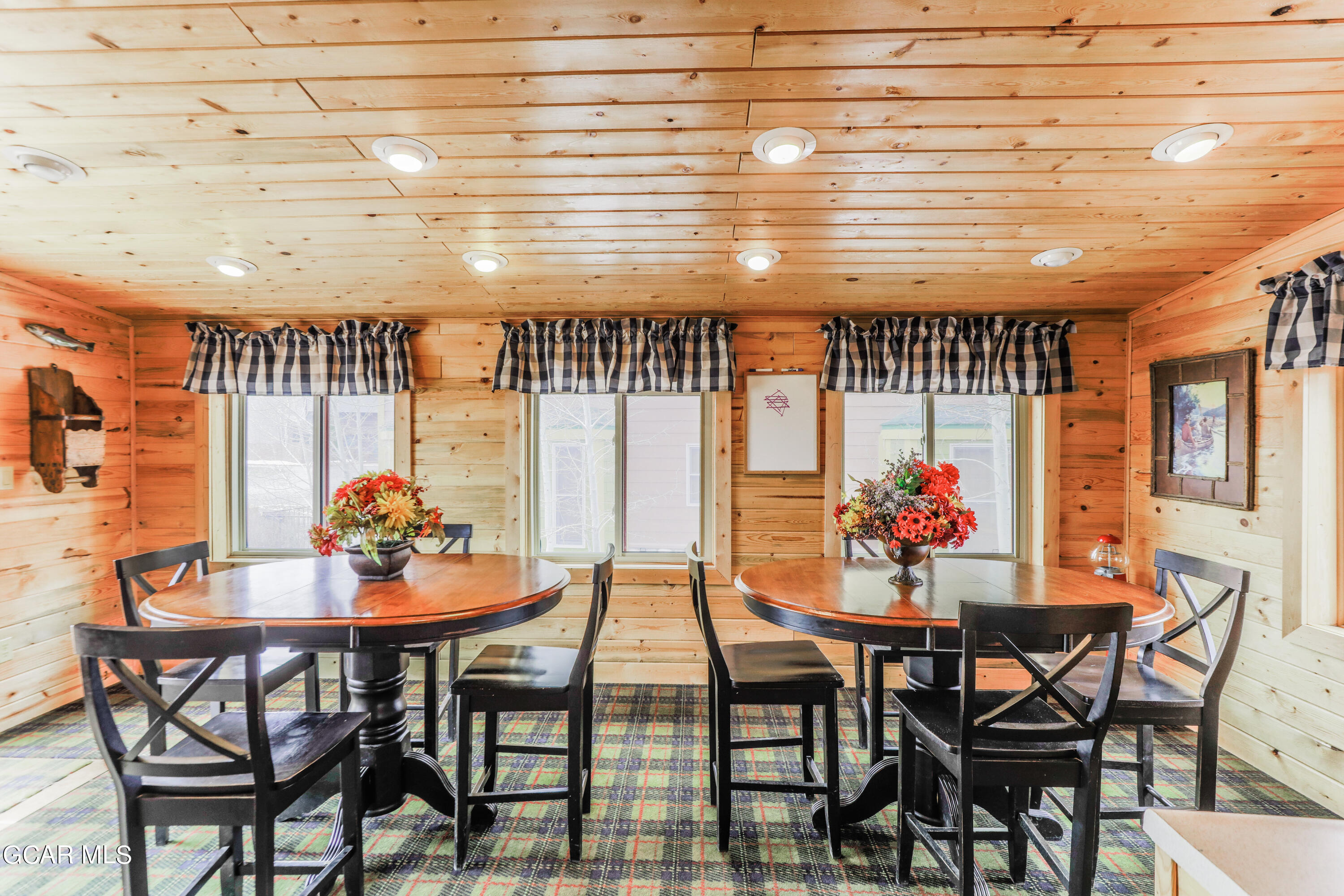 129 Edgewater Circle Granby, CO 80446 - Photo 54 of 63 a view of a dining room with furniture and window