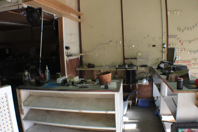 a view of a balcony with an outdoor space