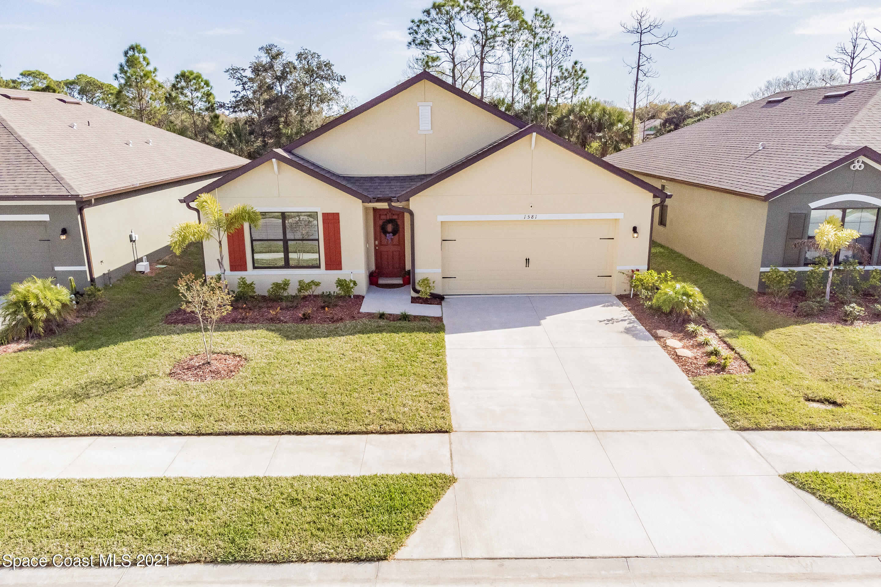 1581 Saxton Road Cocoa, FL 32926 - Photo 45 of 47 Aerial View