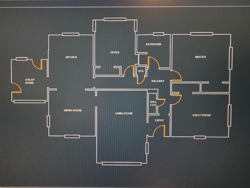 724 South Rusk Street Gainesville, TX 76240 - Photo 28 of 29 an aerial view of house with yard