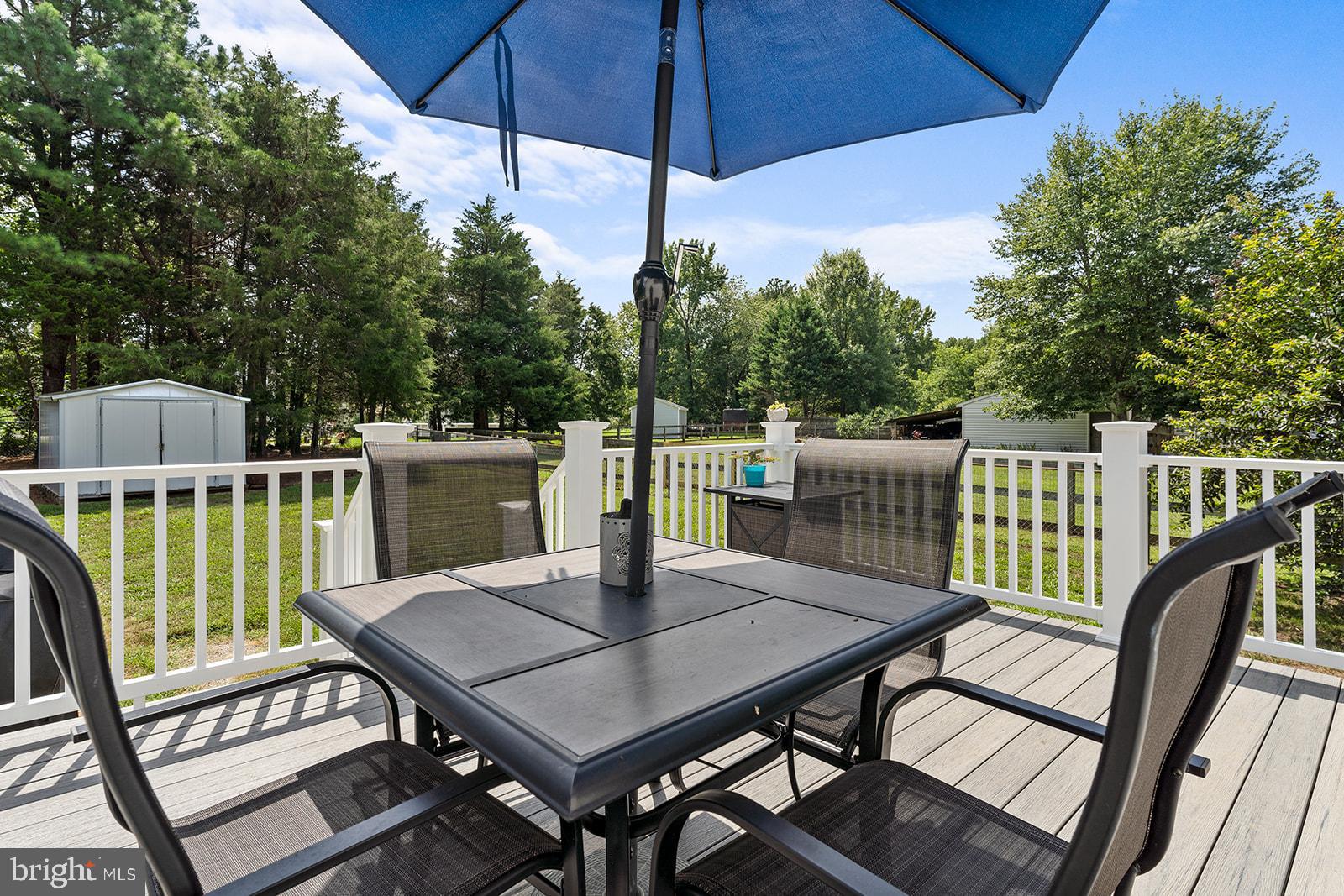 194 Poplar Road Aylett, VA 23009 - Photo 28 of 32 Large composite deck