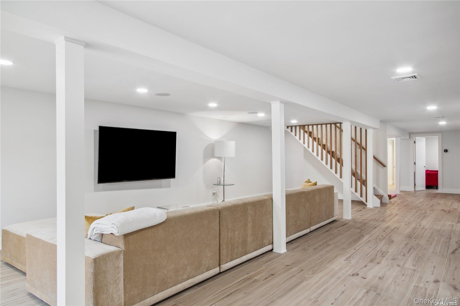 8 Deer Path Quogue, NY 11959 - Photo 15 of 23 Lower Level Entertainment Room