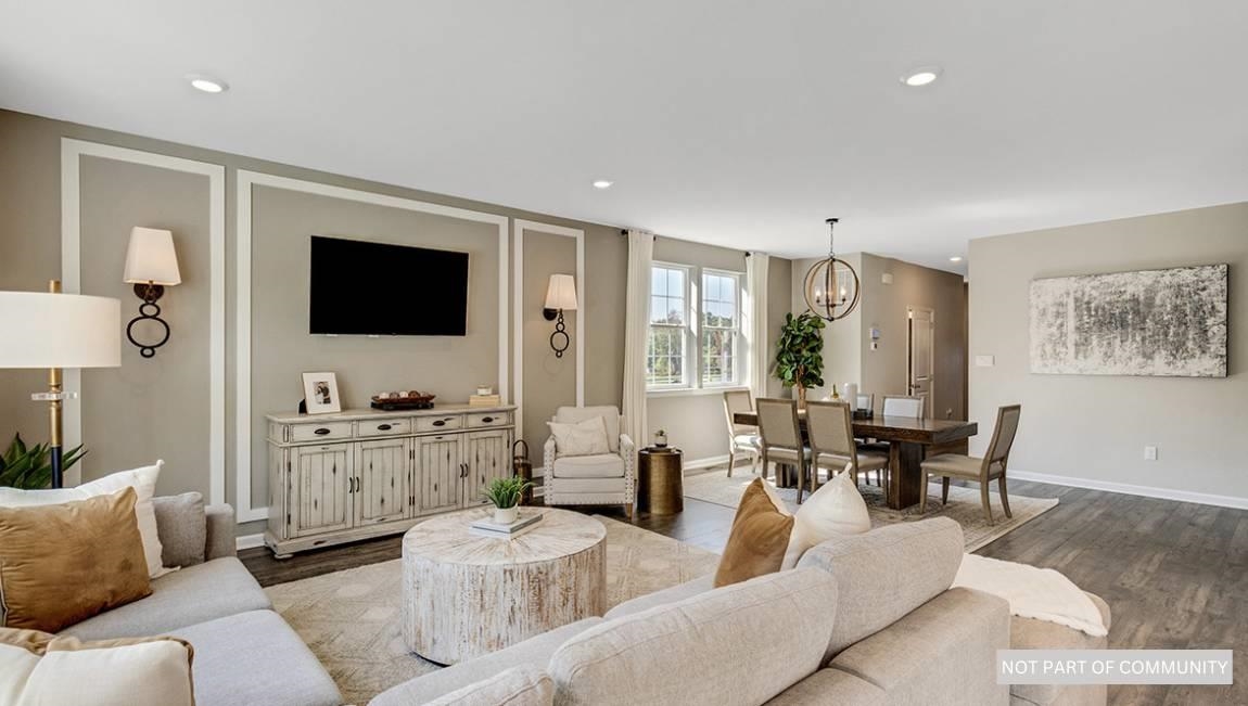 500 Scotty, Unit 1201 Rio Grande, NJ 08242 - Photo 8 of 25 a living room with furniture and a flat screen tv