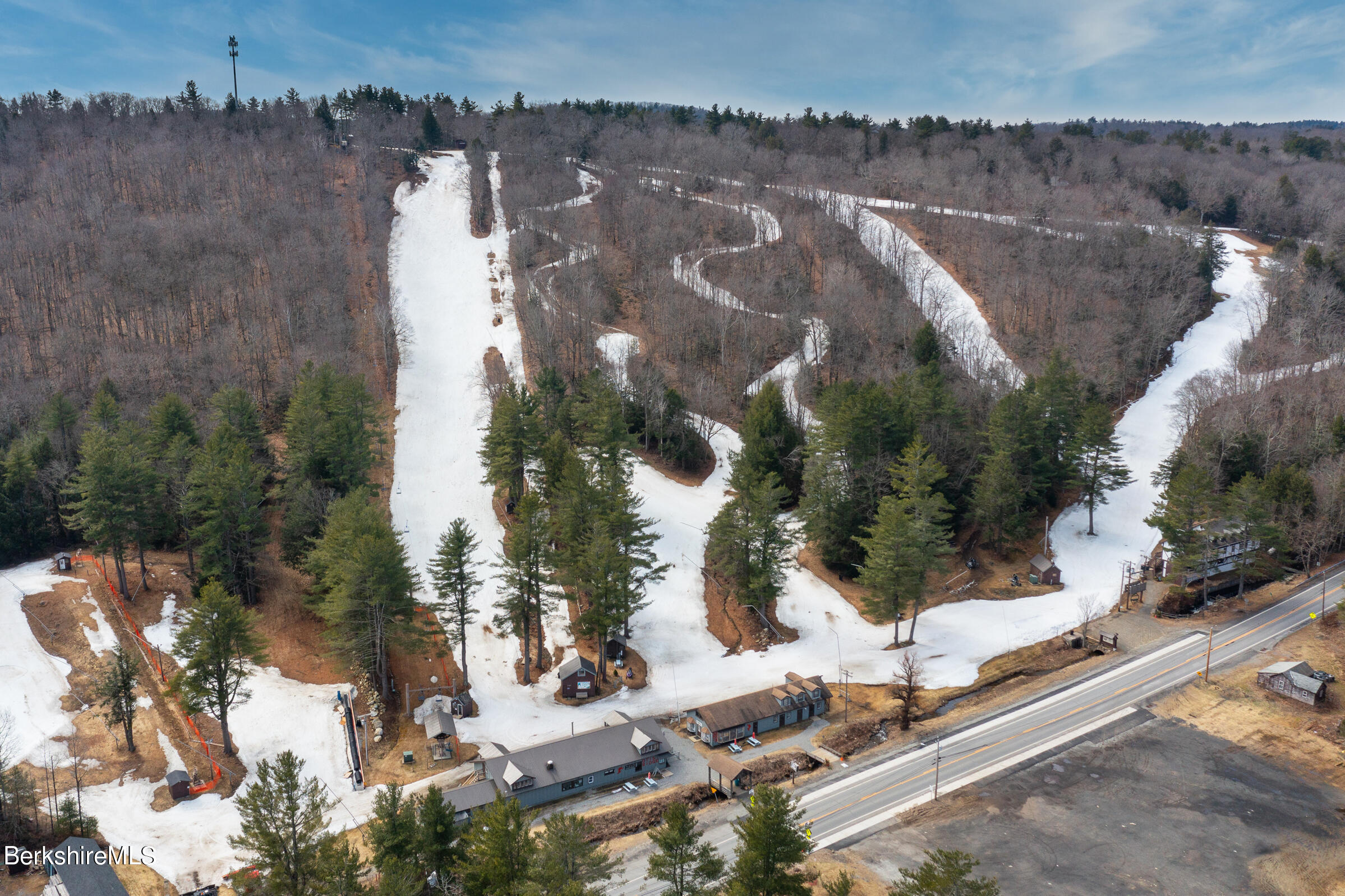 201 Judd Road Otis, MA 01253 - Photo 37 of 38 an aerial view of house with yard