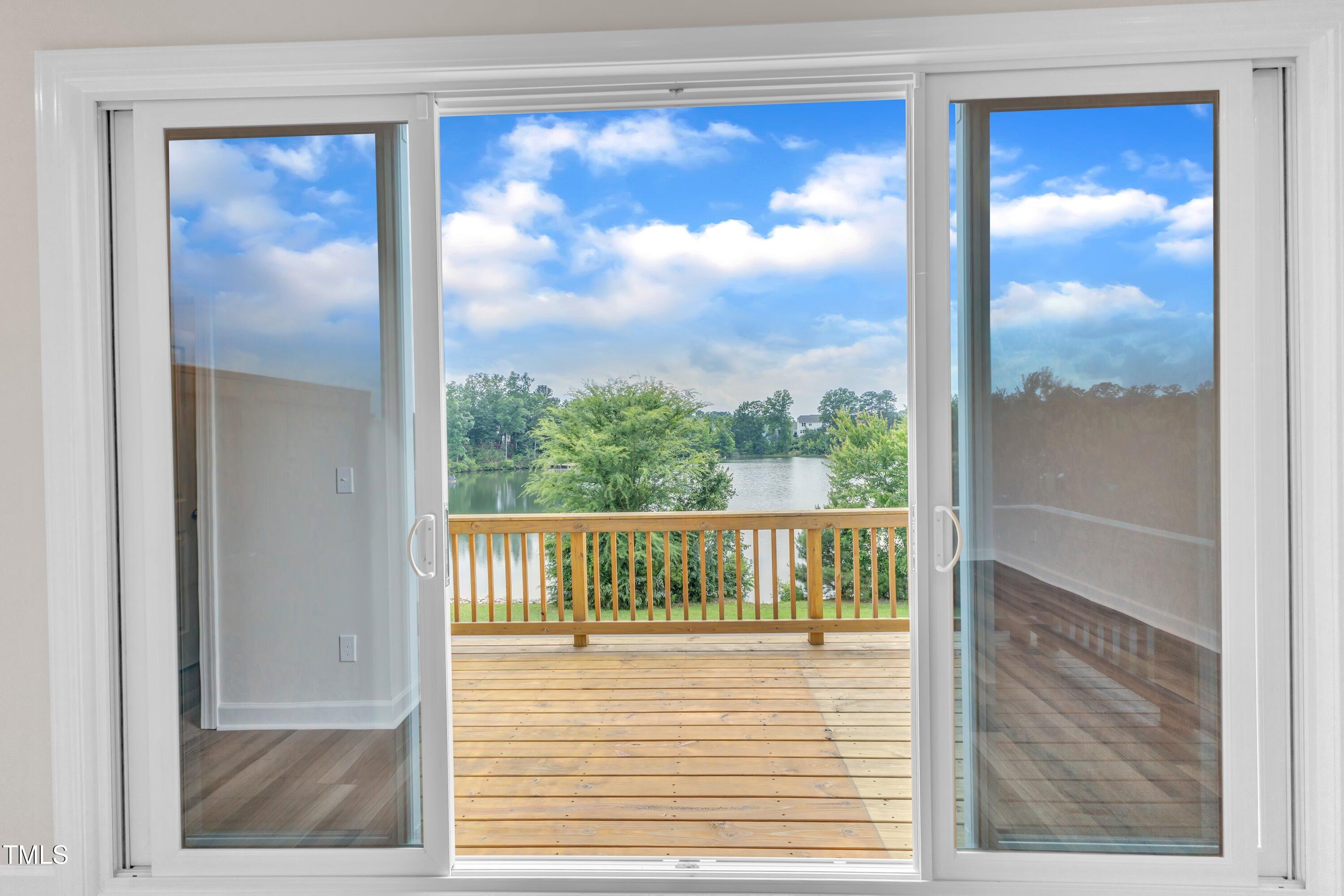 816 Lilyquist Way Wake Forest, NC 27587 - Photo 16 of 53 a view of a glass door