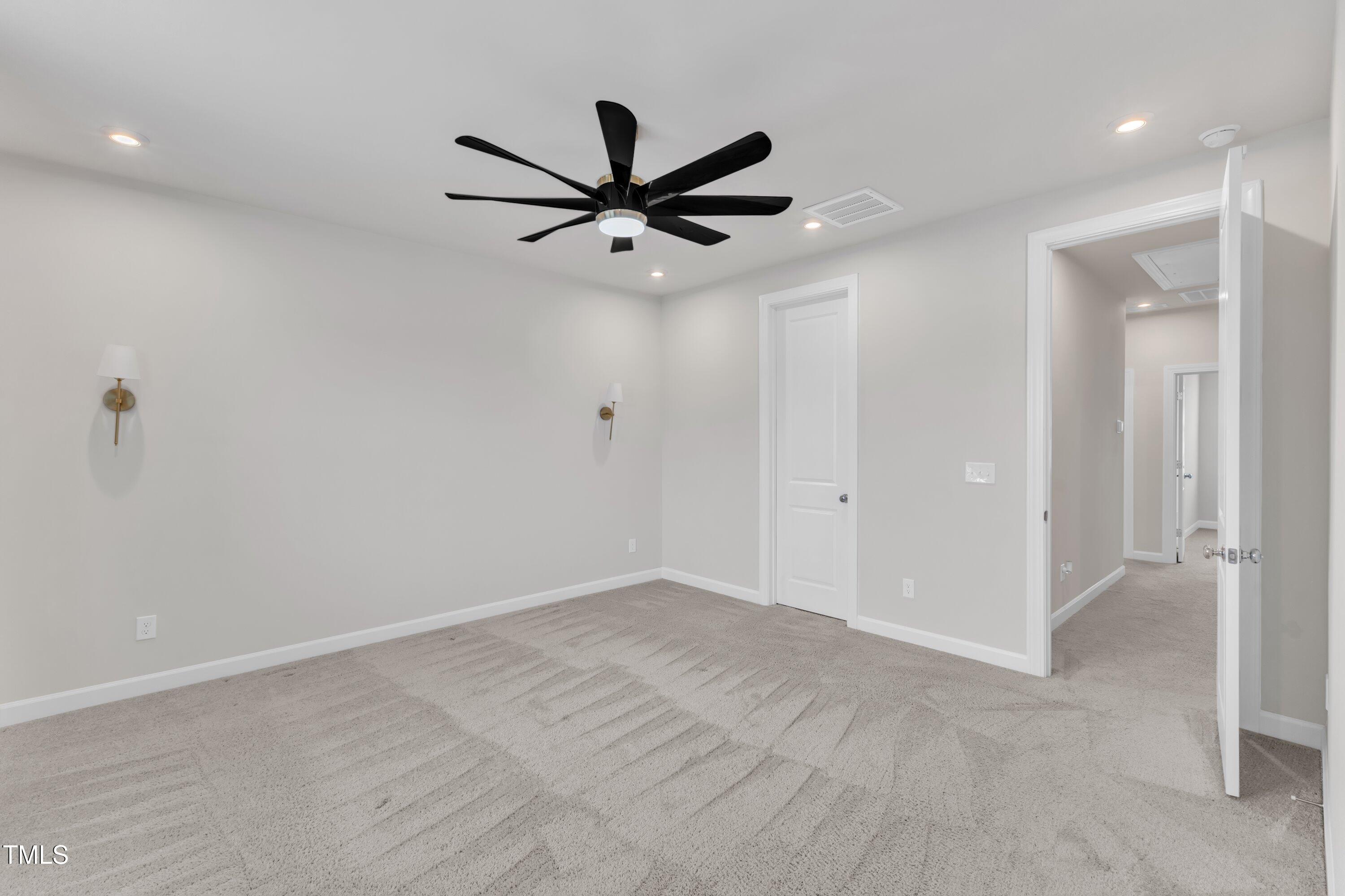 816 Lilyquist Way Wake Forest, NC 27587 - Photo 28 of 53 wooden floor in an empty room