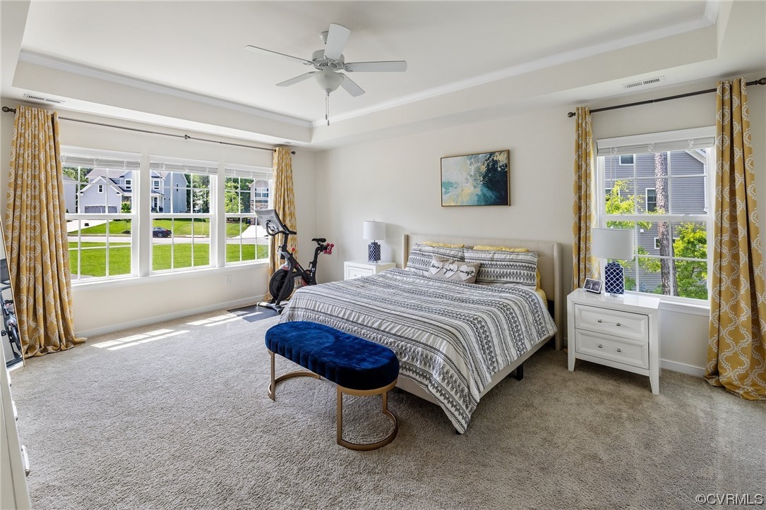 8125 Timberstone Drive Chesterfield, VA 23832 - Photo 27 of 34 a spacious bedroom with a bed and wooden floor