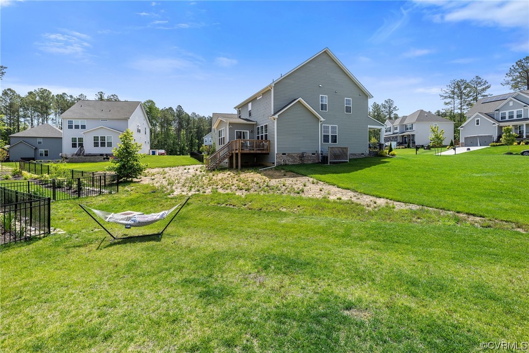 8125 Timberstone Drive Chesterfield, VA 23832 - Photo 33 of 34 a front view of a house with a garden and plants