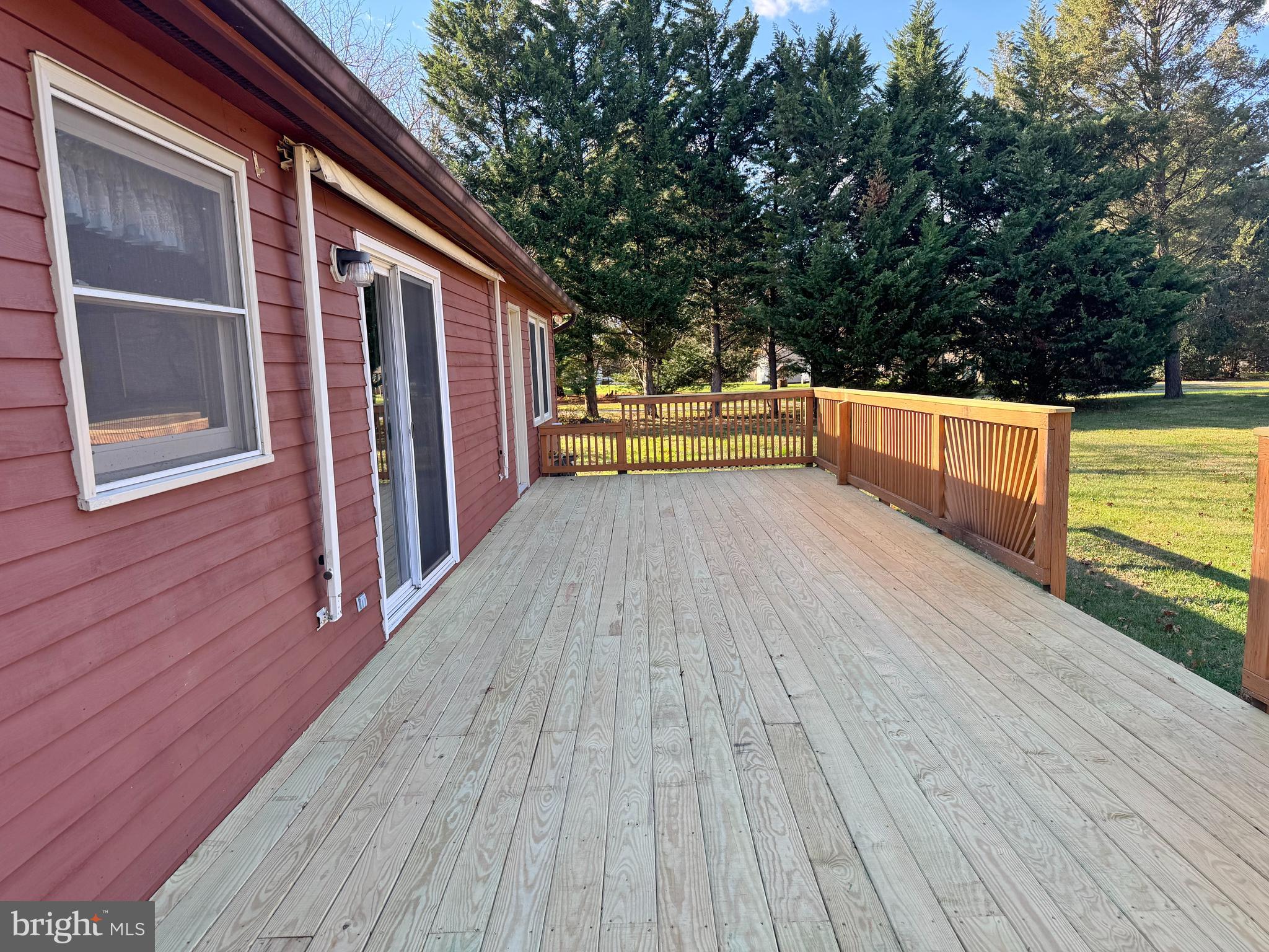 125 Brer Rabbit Road Rising Sun, MD 21911 - Photo 21 of 45 a view of backyard with wooden floor and trees